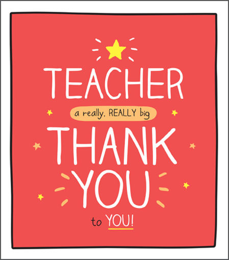 Picture of TEACHER THANK YOU CARD